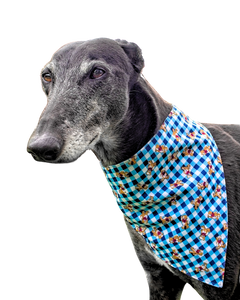 NEW! Bandana/Scarf - Gingham Bears