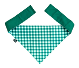 NEW! Summer Scarf - Green Gingham