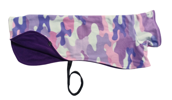 Pink & Purple Camo  - Double Layer Fleece
