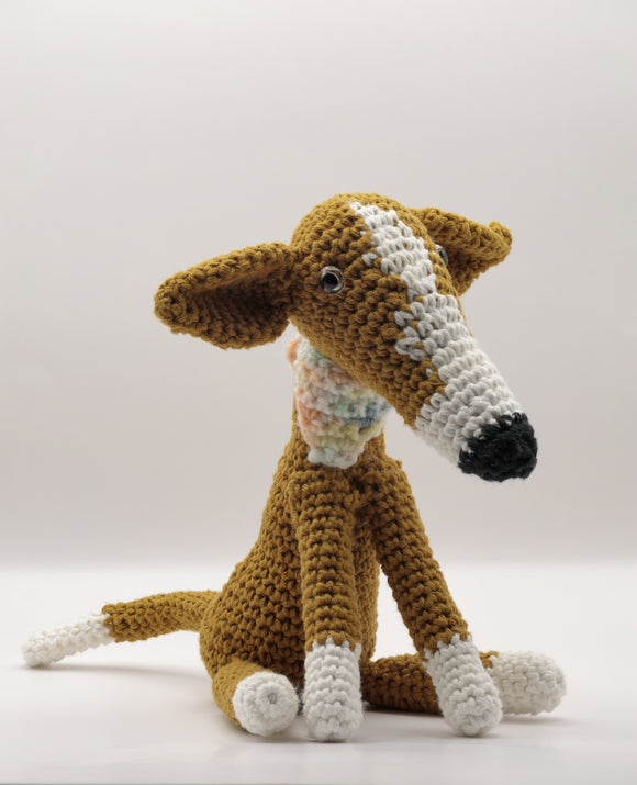 NEW! Crochet Greyhound