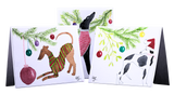 NEW! Greyhound Christmas Cards - Hand Painted