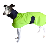 Two Tone Green & Navy Raincoat