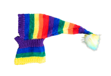 NEW! Knitted Hat - Rainbow Stripes