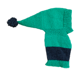 NEW! Knitted Hat - Green & Black