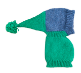NEW! Knitted Hat - Green & Blue