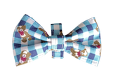 NEW! Bow Tie - Gingham Bears ONE OF A KIND