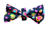 NEW! Bow Tie - Rainbow Hearts