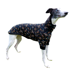NEW! Outer Space Short Sleeved Greyhound T-Shirt