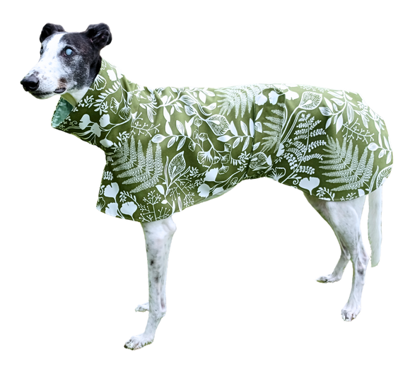 NEW Green Fern Deluxe Canvas Raincoat - LIMITED EDITION