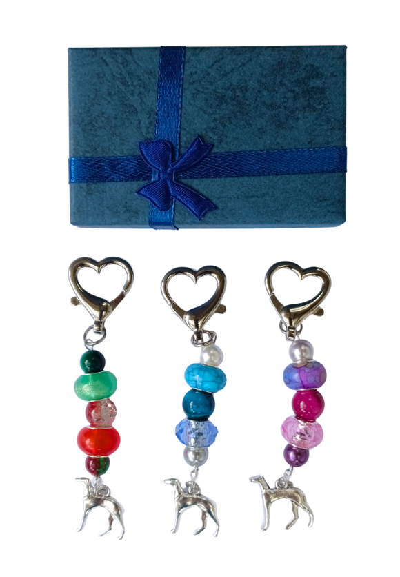 Greyhound Bead Clip