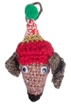 NEW! Crochet Greyhound Christmas Tree Decoration