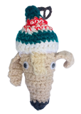 NEW! Crochet Greyhound Christmas Tree Decoration