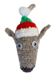 NEW! Crochet Greyhound Christmas Tree Decoration