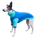 Merino PJ Two-tone Blue & Green - SECONDS