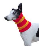 Red & Yellow Stripes - Knitted Snood