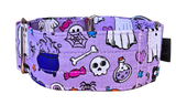 NEW! Purple Spooky 2" Collar