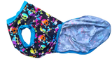 Sleeveless T-Shirt - Colourful Skulls - SECOND Size XL