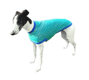 NEW! Green with White Dots Greyhound T-Shirt