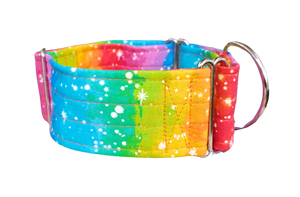 NEW! Rainbow Sparkle 2" Collar