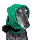 NEW! Knitted Hat - Green & Black