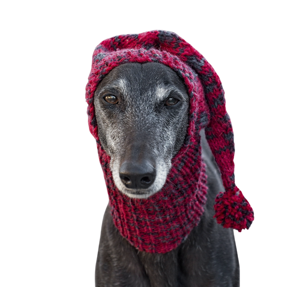 NEW! Knitted Night Cap Magenta - ONE OF A KIND