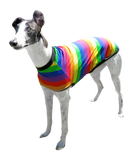 NEW Rainbow Stripes Greyhound T-Shirt