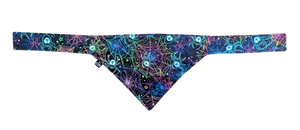 Neon Spiders/Purple Bandana/Scarf