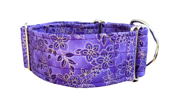 NEW! Purple with Gold Flowers 2