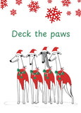 NEW! Greyhound Christmas Cards - value range