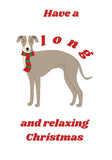 NEW! Greyhound Christmas Cards - value range