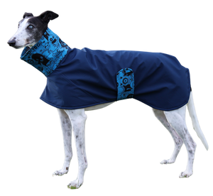 NEW! Navy with Monsters - Softshell Raincoat