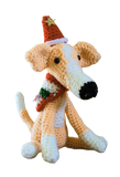 NEW! Christmas Crochet Greyhound - Limited Edition!