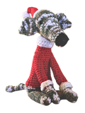 NEW! Christmas Crochet Greyhound - Limited Edition!