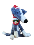 NEW! Christmas Crochet Greyhound - Limited Edition!