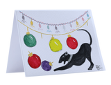 NEW! Greyhound Christmas Cards - Hand Painted