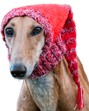NEW! Knitted Hat - Red Stripes with tassel