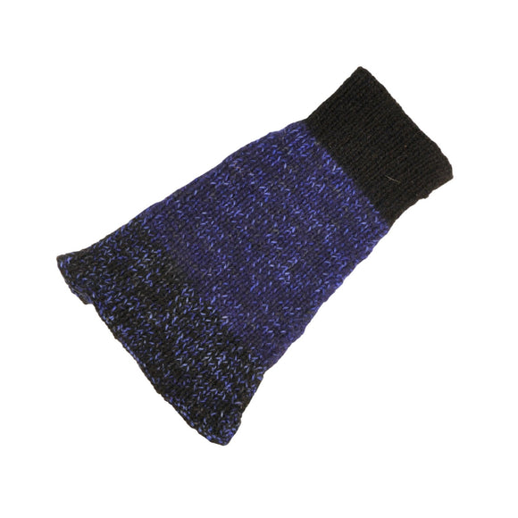 Blue & Black - Knitted Snood