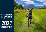NEW! 2027 Greyhounds as Pets Calendar