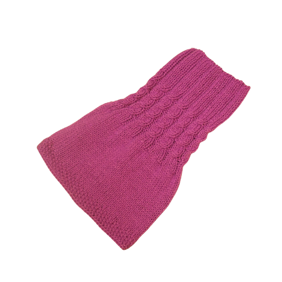 Rouge Pink  - Knitted Snood
