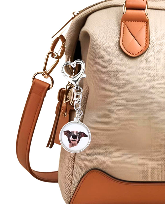 NEW! Greyhound Bag Charm