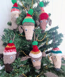 NEW! Crochet Greyhound Christmas Tree Decoration