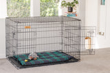 Premium Metal Greyhound Crate - Size XXL