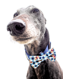 NEW! Bow Tie - Gingham Bears ONE OF A KIND