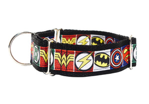 Black Superhero 1.5" Collar