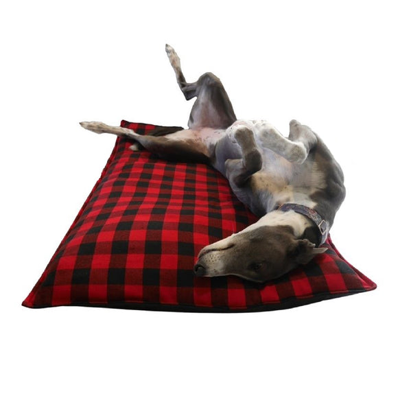 Designer Wool Greyhound Bed - Large
