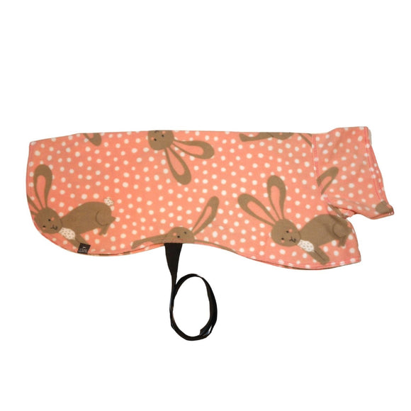 Pink Rabbit - Single Layer Fleece -medium size only!