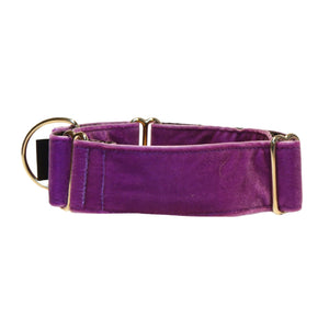 Purple Velvet 1.5" Collar